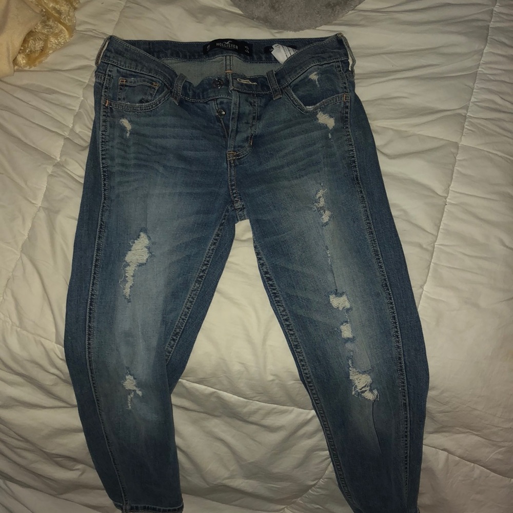 hollister boyfriend jeans